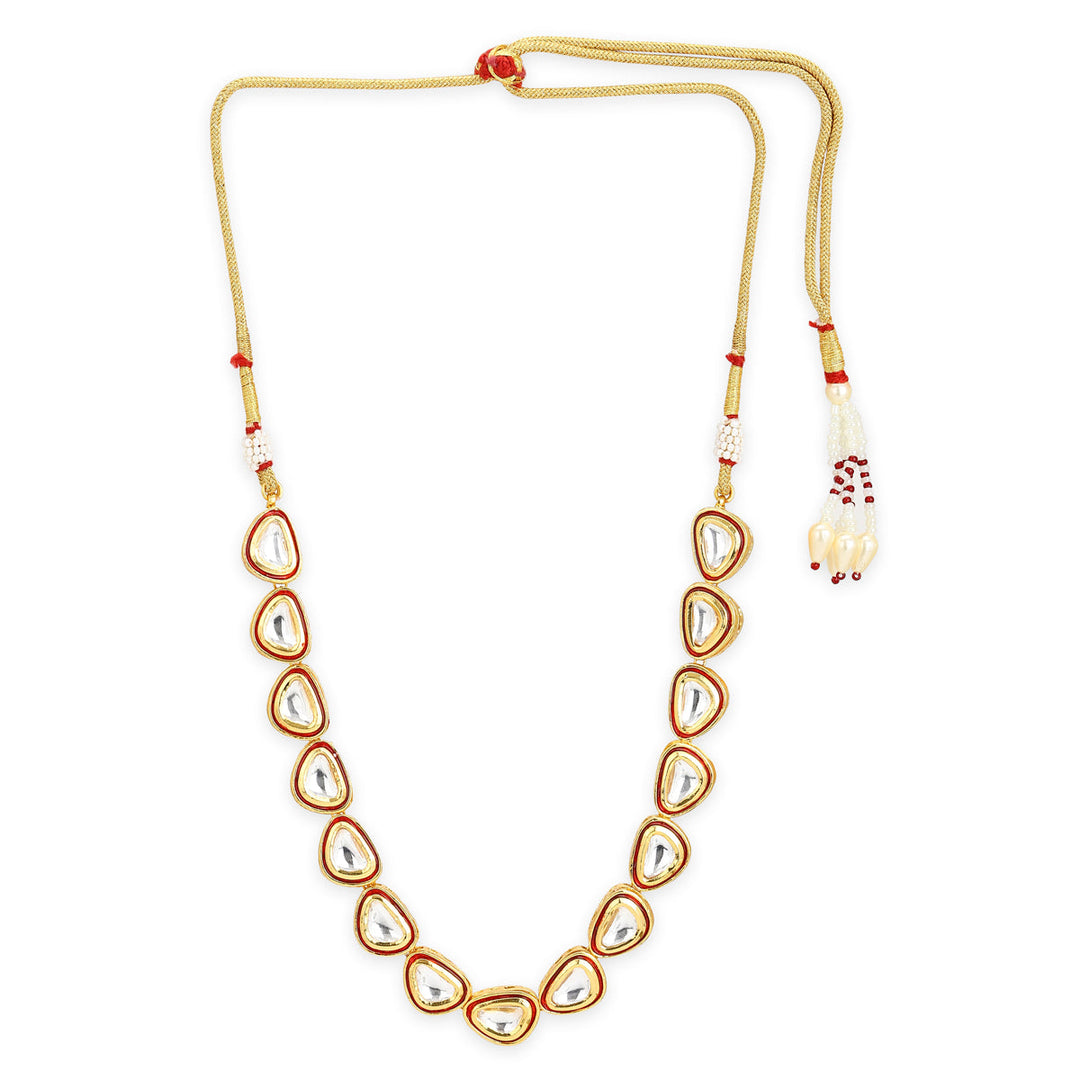 Women's Kundan Necklace | SHOBITAM