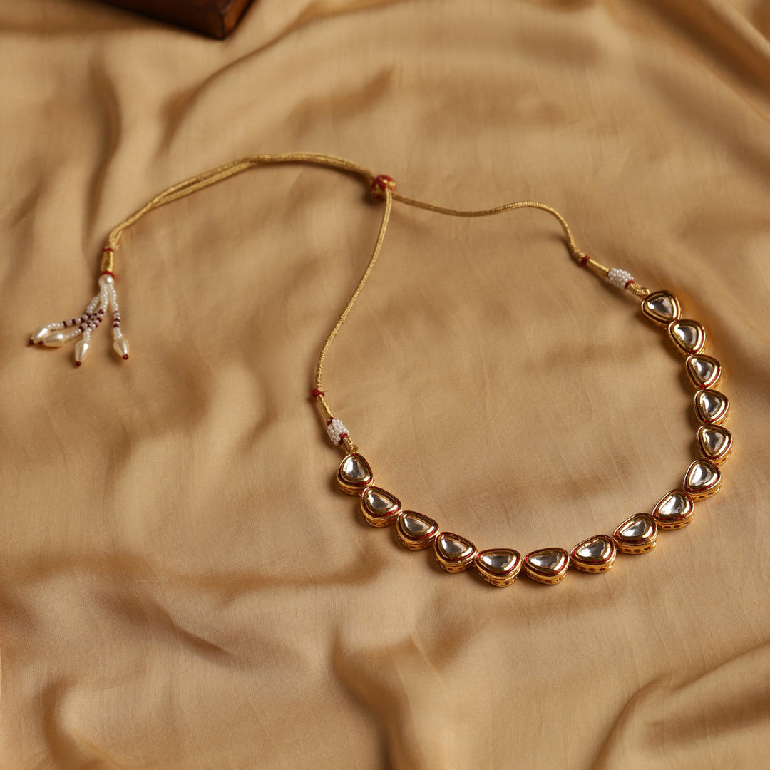 Women's Kundan Necklace | SHOBITAM