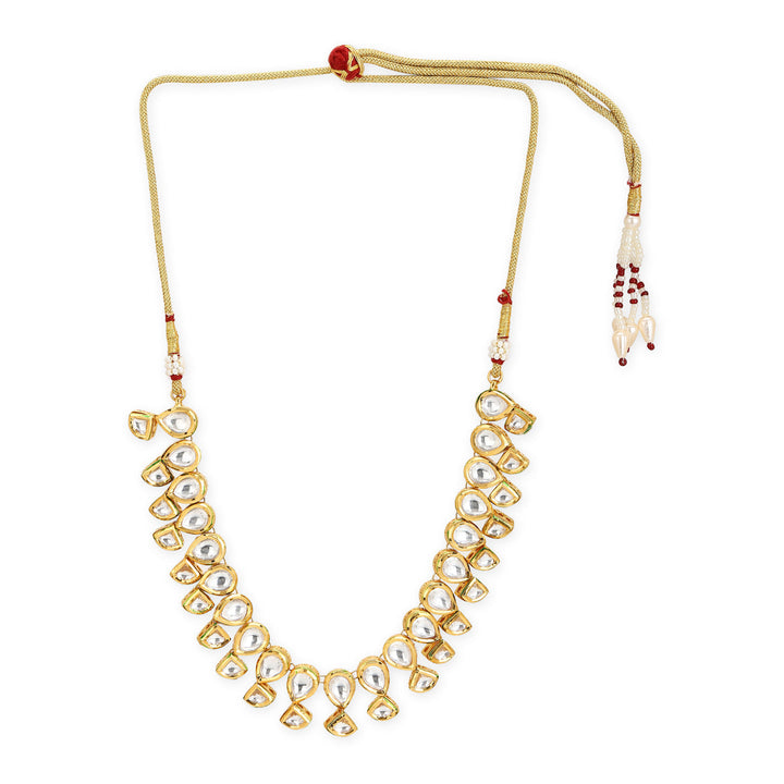 Ruby Raang Women's Kundan Necklace | SHOBITAM