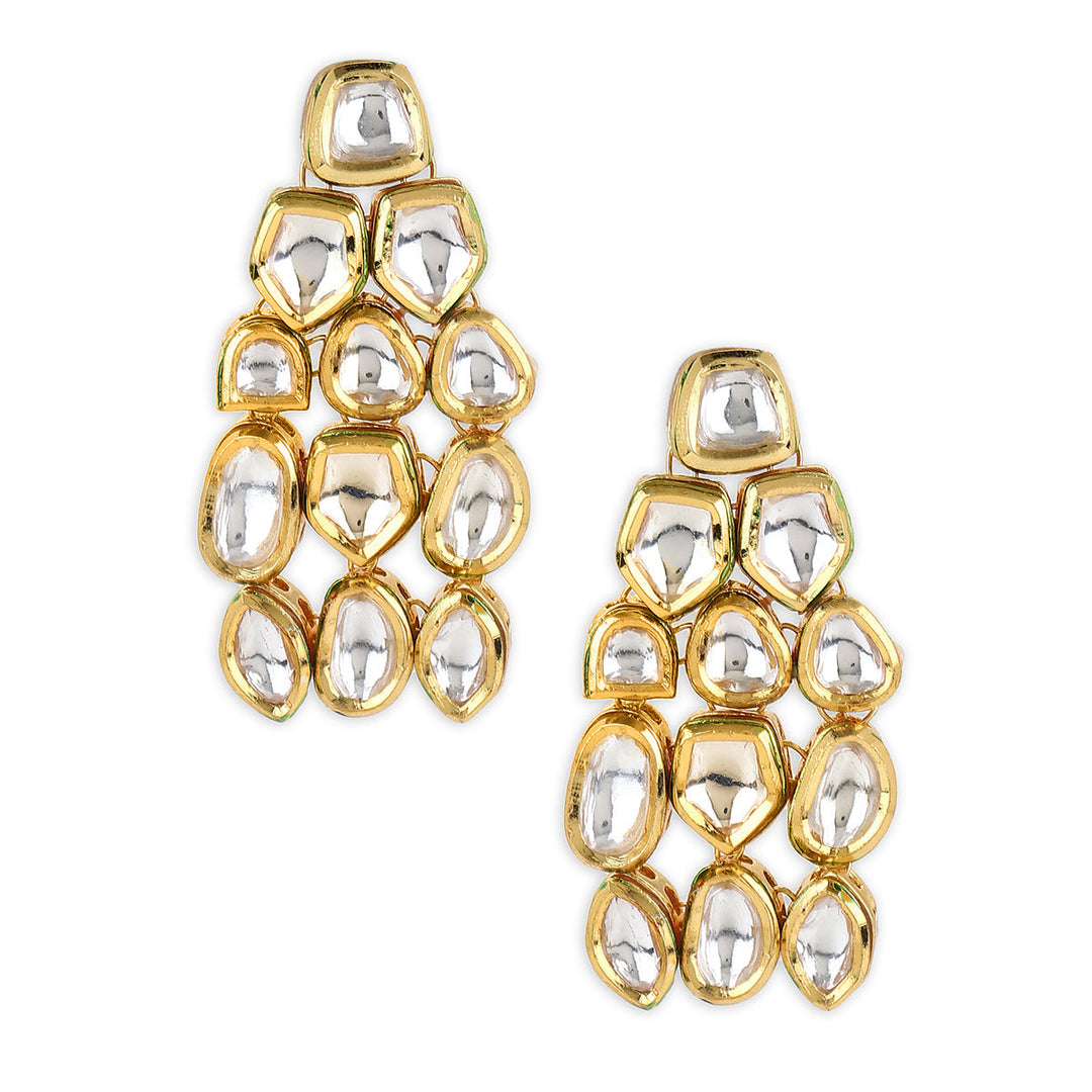 Women's Kundan Earrings | SHOBITAM