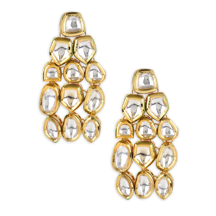Women's Kundan Earrings | SHOBITAM