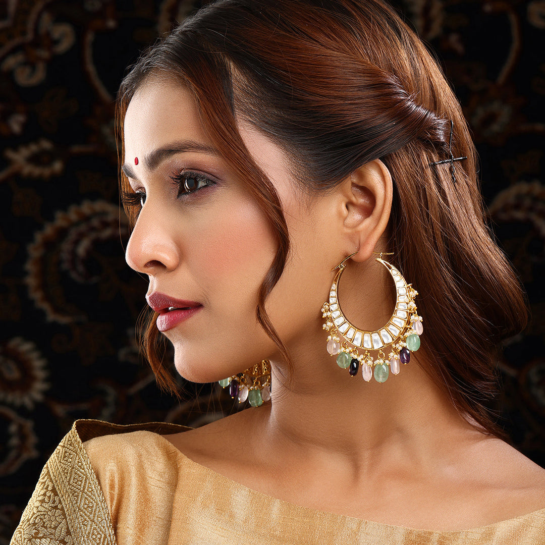 Multi Kundan Loops | SHOBITAM