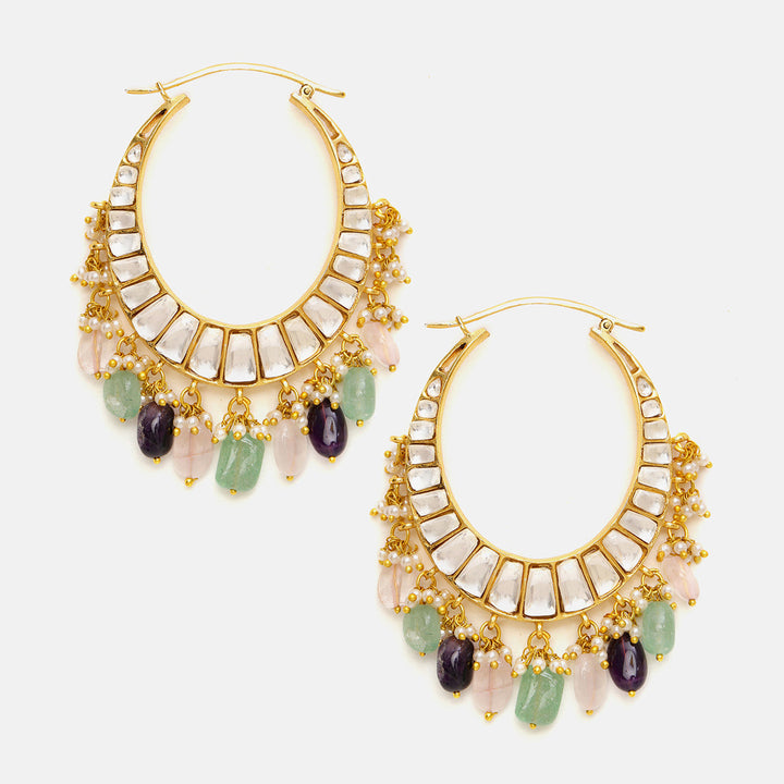 Multi Kundan Loops | SHOBITAM