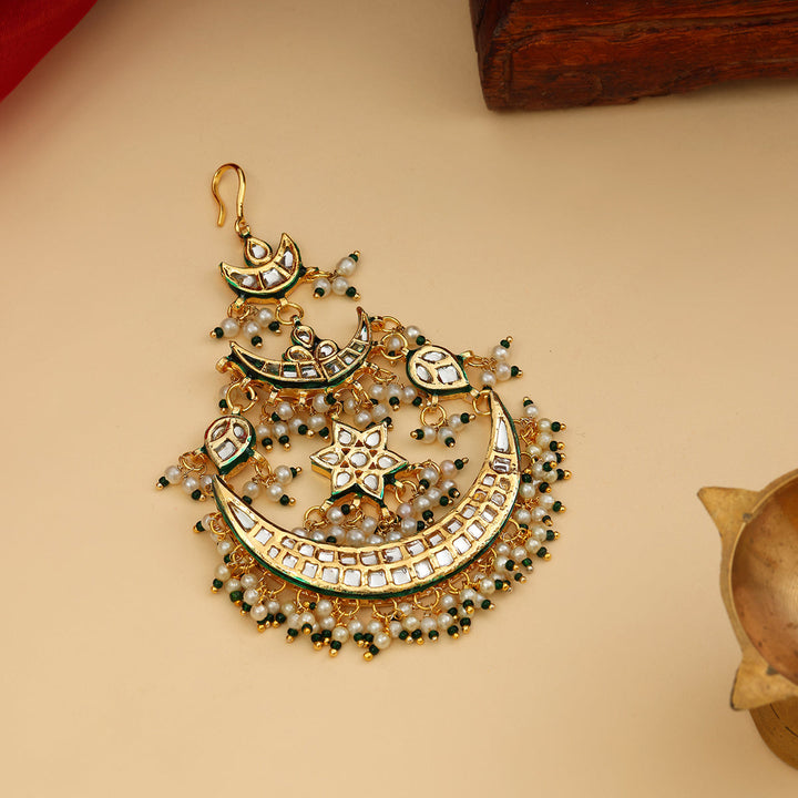 Kundan & Pearl Maharani Passa | SHOBITAM