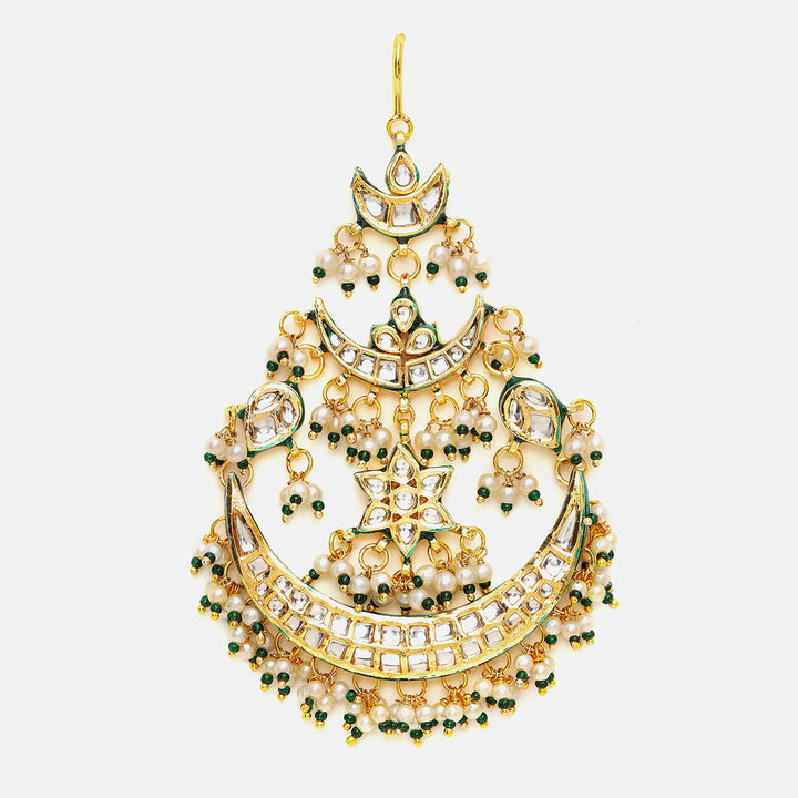 Kundan & Pearl Maharani Passa | SHOBITAM