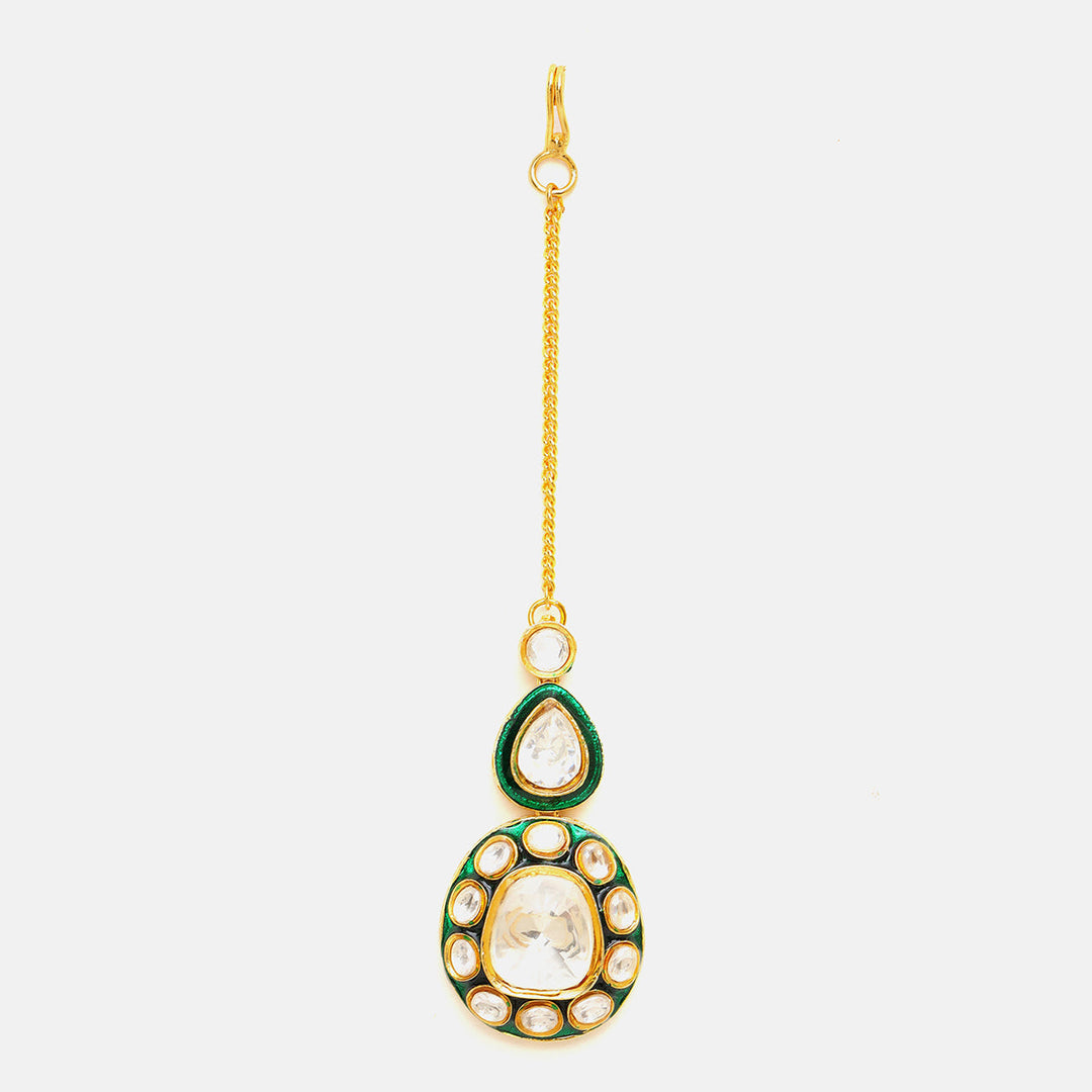 Kundan Maang Tikka | SHOBITAM