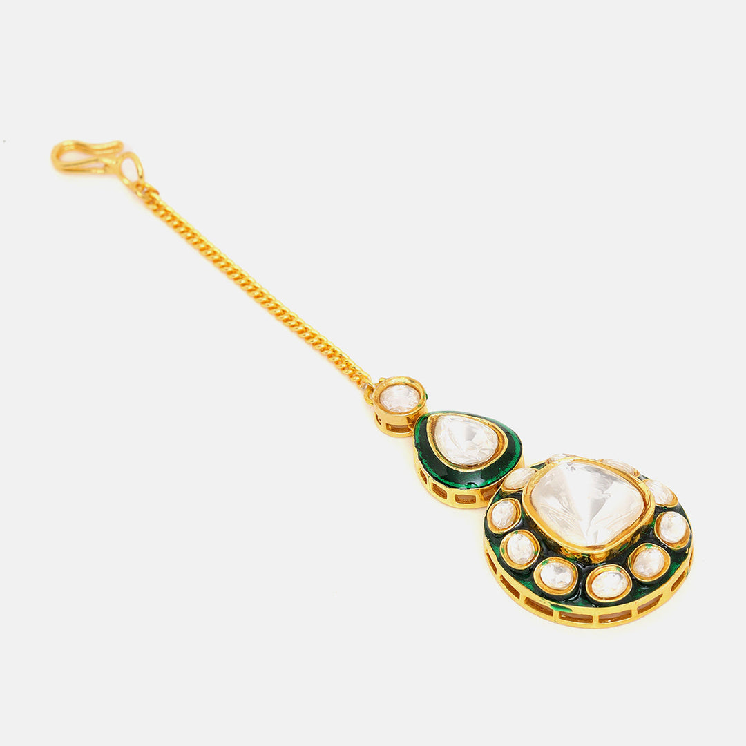 Kundan Maang Tikka | SHOBITAM