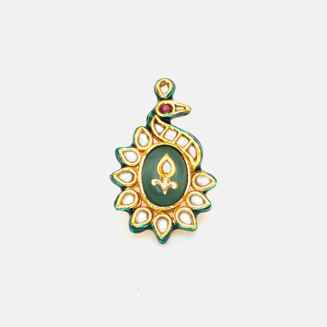 Birdie Kundan Ring  | SHOBITAM