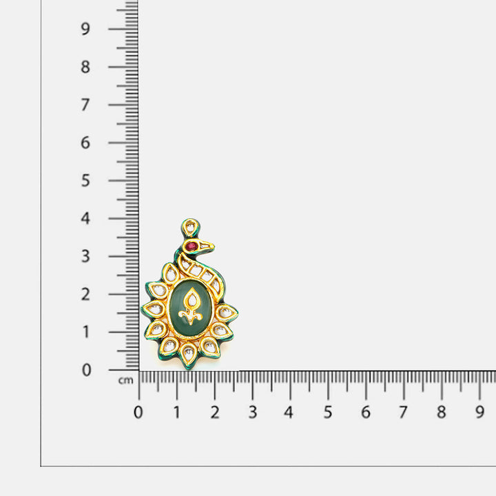 Birdie Kundan Ring  | SHOBITAM