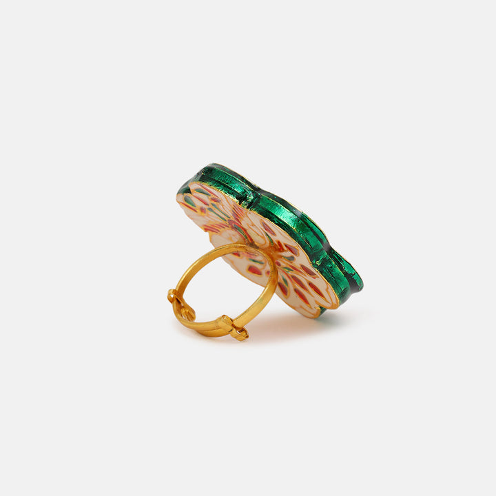 Navratan Cocktail Ring | SHOBITAM