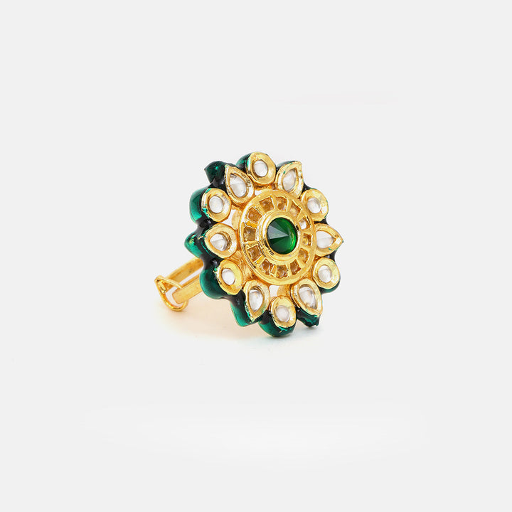 Kundan Ring | SHOBITAM
