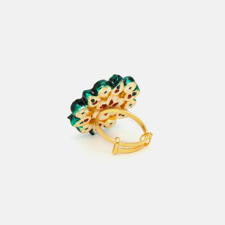 Kundan Ring | SHOBITAM