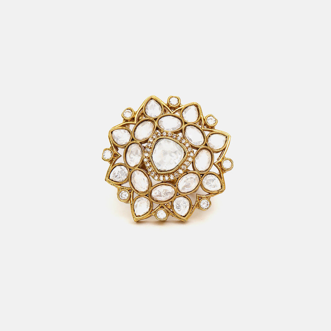 Kundan Ring | SHOBITAM