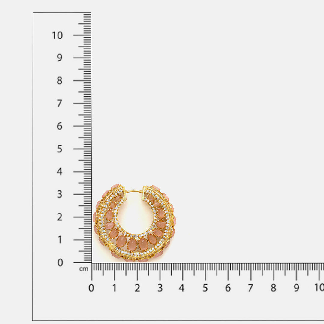 Round Kundan Loops | SHOBITAM