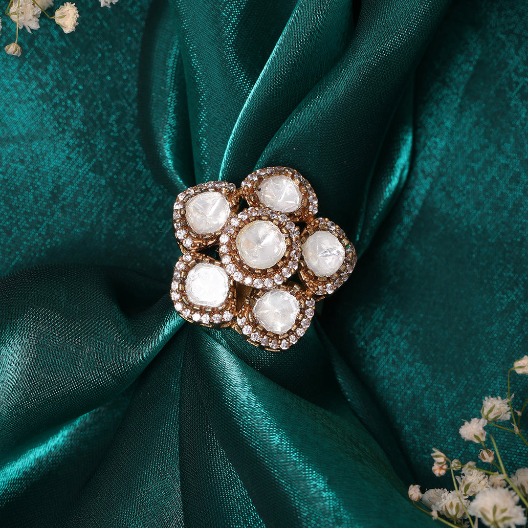Kundan Ring | SHOBITAM