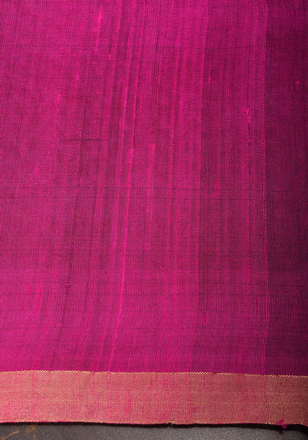 Midnight Blue and Pink Pure Raw Silk Saree  with Full Body Zari buttas | SILK MARK CERTIFIED