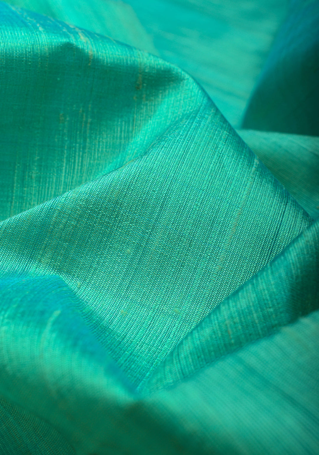 Sea Green and Pink Pure Raw SIlk Saree with Tissue Zari Borders| SILK MARK CERTIFIED