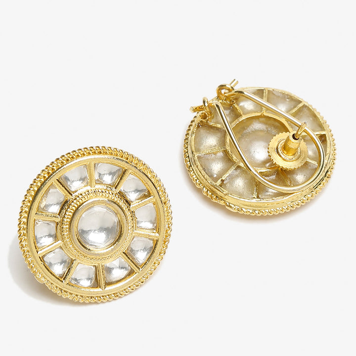 Mandala Kundan Studs | SHOBITAM