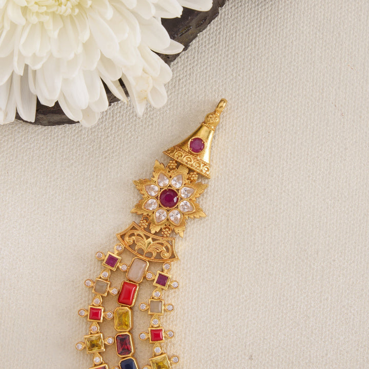 Liyara Three Layer Necklace | SHOBITAM