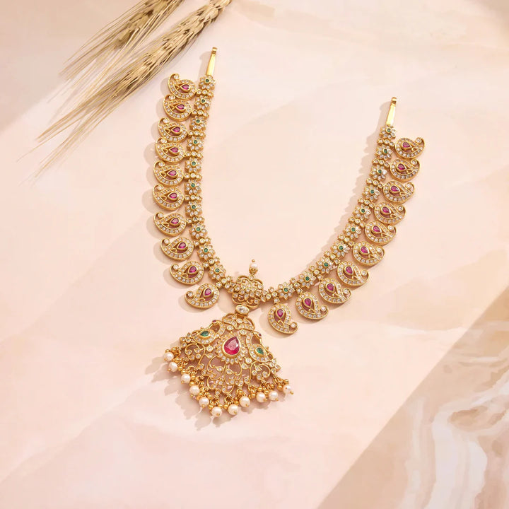 92.5 Silver, Gold Plated Smera Aam Haaram