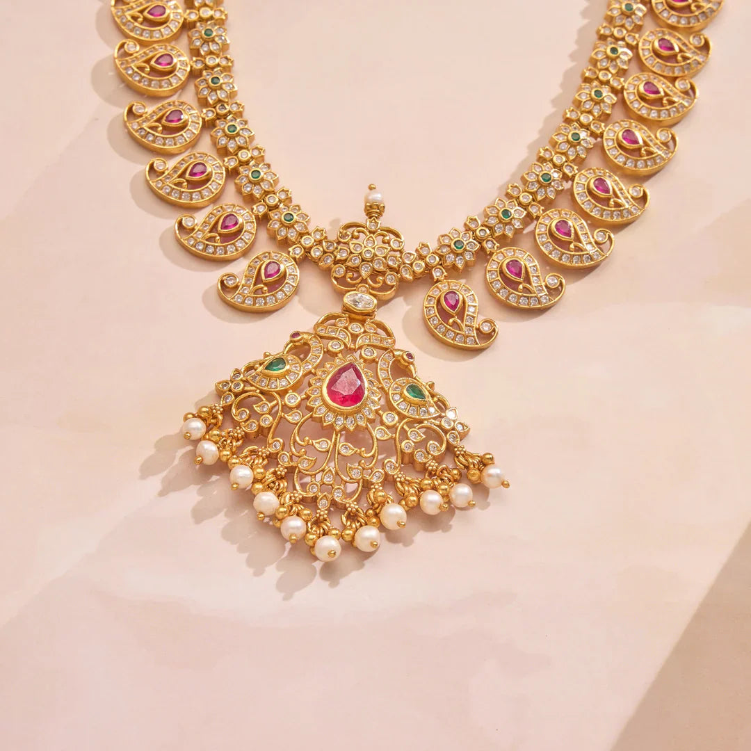 92.5 Silver, Gold Plated Smera Aam Haaram