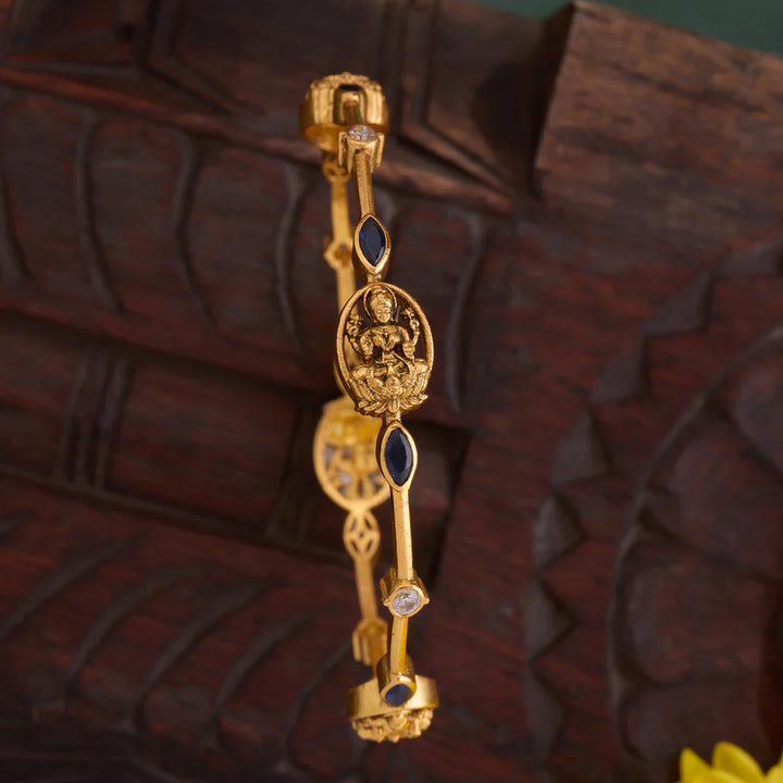 Pure 92.5 Silver, Gold Plated Navashriya Bangles