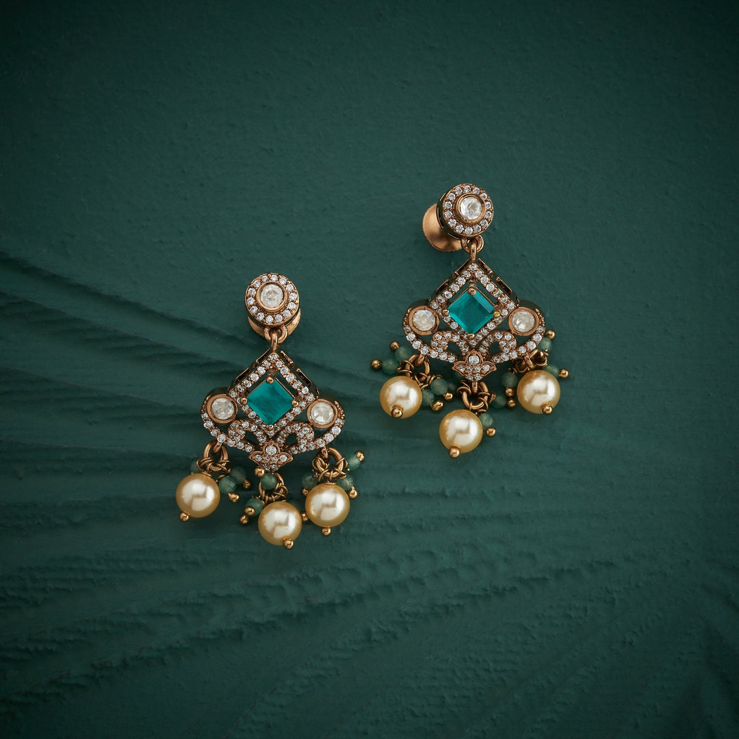 92.5 Silver, 24ktGold Plated, Vitange Victorian Necklace Set | SHOBITAM