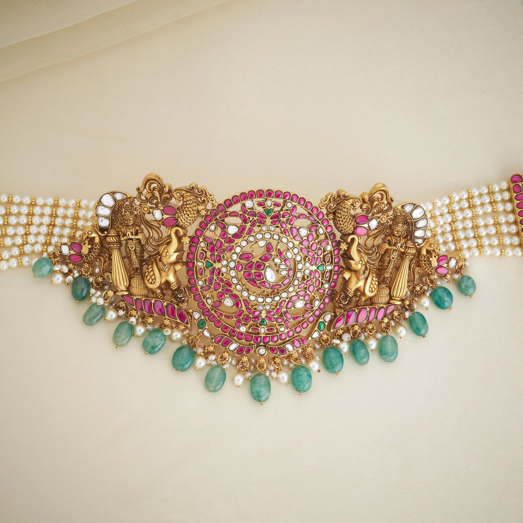 92.5 Silver Morendra Kundan Oddiyanam | SHOBITAM