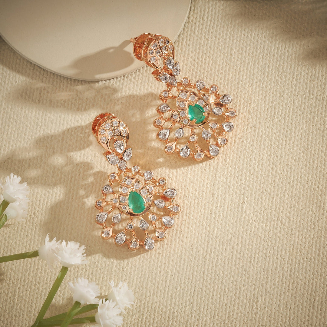 92.5 Silver ,Gold Plated Lustre Stone Necklace | SHOBITAM