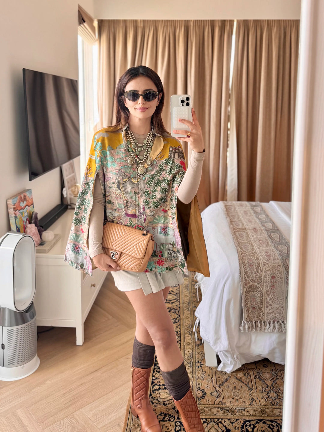 Roshni Chopra - Ezra Vintage Cape | SHOBITAM