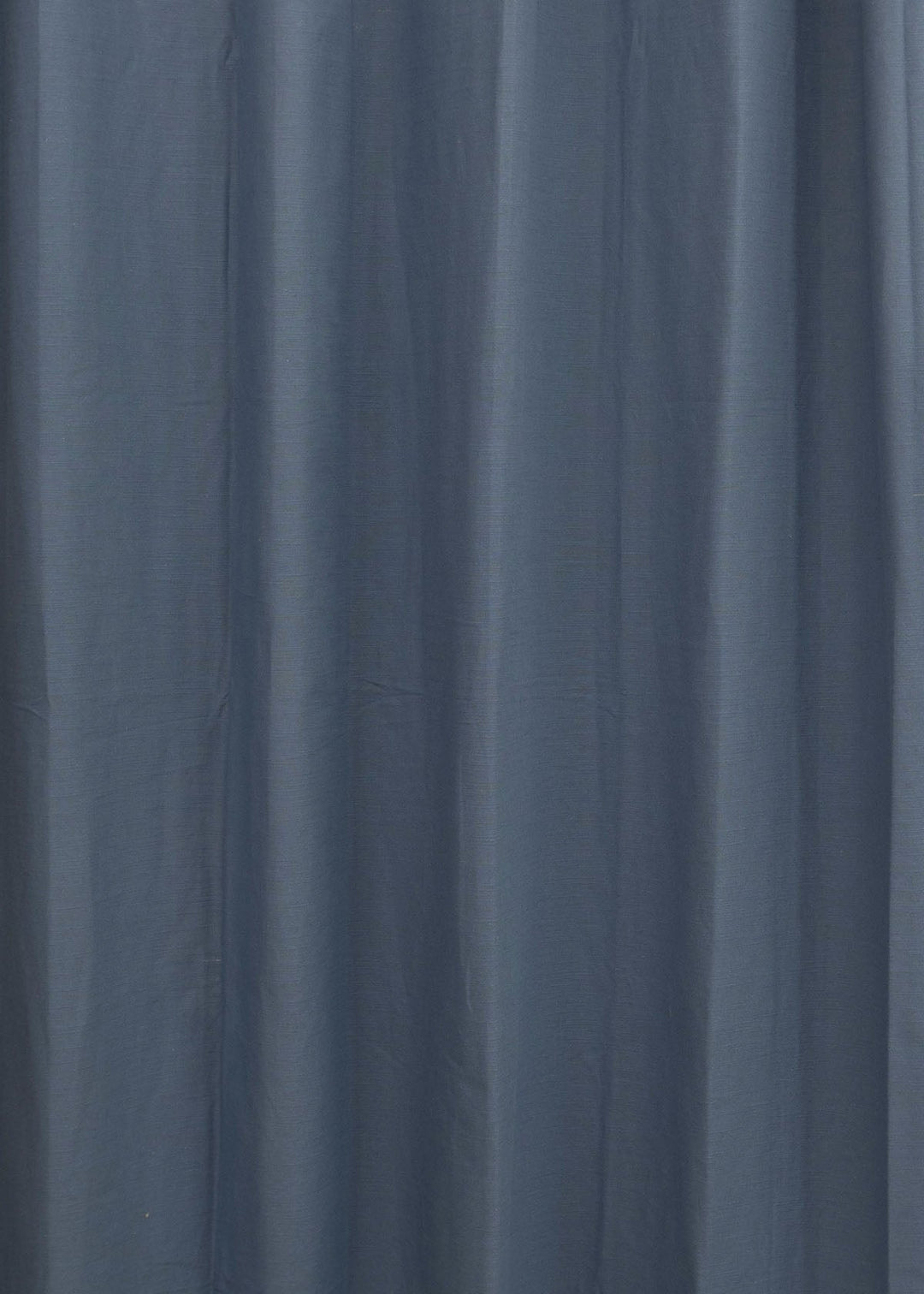 Solid Royal blue 100% cotton plain curtain for bedroom - Room darkening - Single Piece  | SHOBITAM
