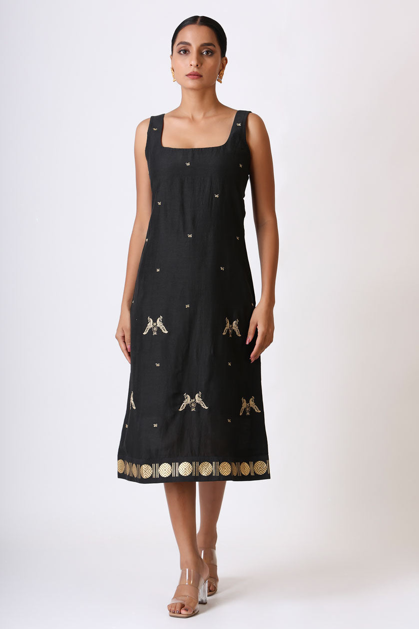 SANGHARSH BLACK DRESS SET (set of 2) | SHOBITAM