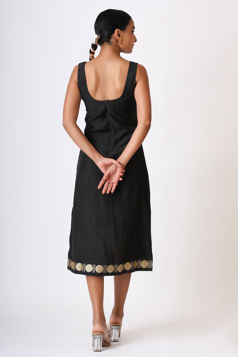 SANGHARSH BLACK DRESS SET (set of 2) | SHOBITAM