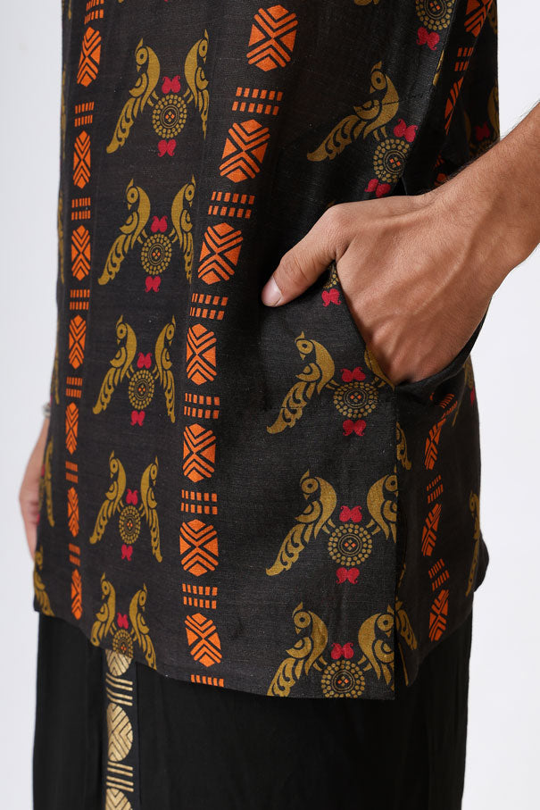 SANGHARSH BLACK VESHTI | SHOBITAM