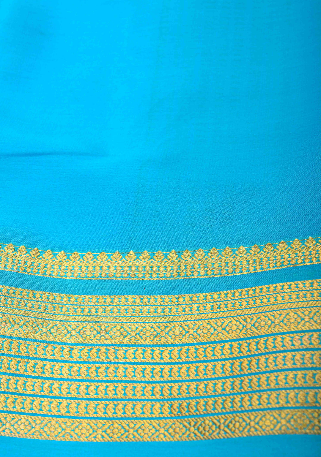 Bubblegum Pink Pure Mysore Silk Saree with Contrast Zari border in KSIC Grade Thickness| SILK MARK CERTIFIED