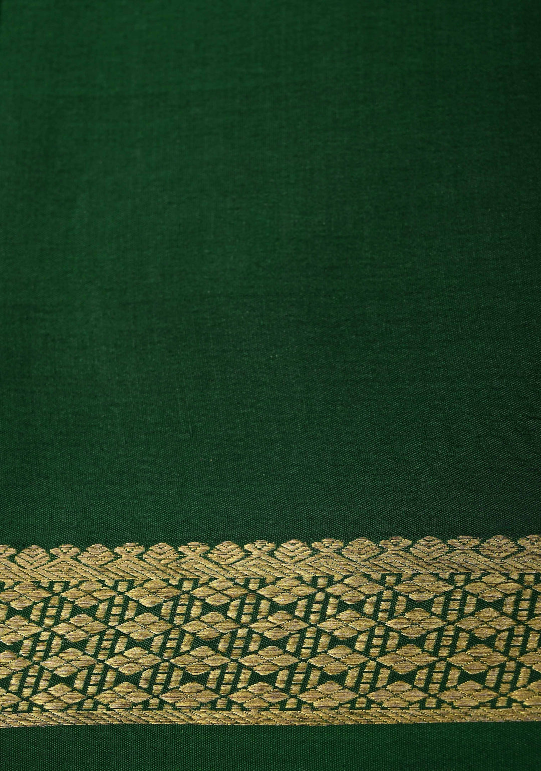 Mustard Yellow Mysore Silk Saree with Zari Checks and Zari Border in KSIC Grade Thickness| SILK MARK CERTIFIED