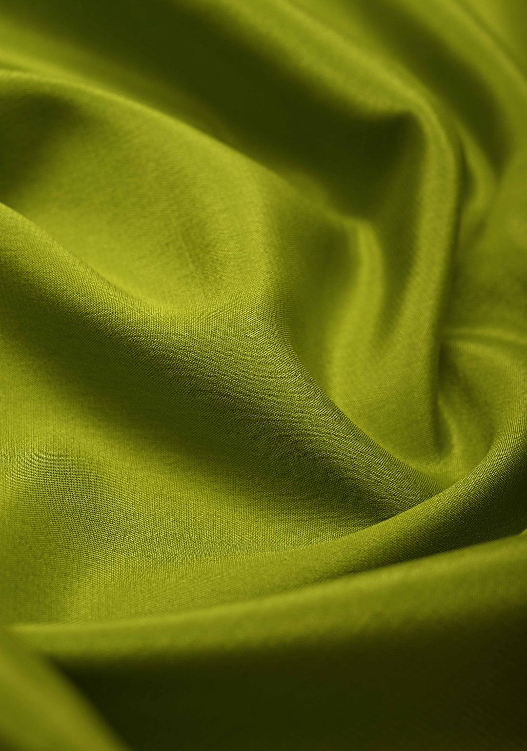 Olive Green Mysore Silk Saree with Blue Panel and Zari Border | SILK MARK CERTIFIED