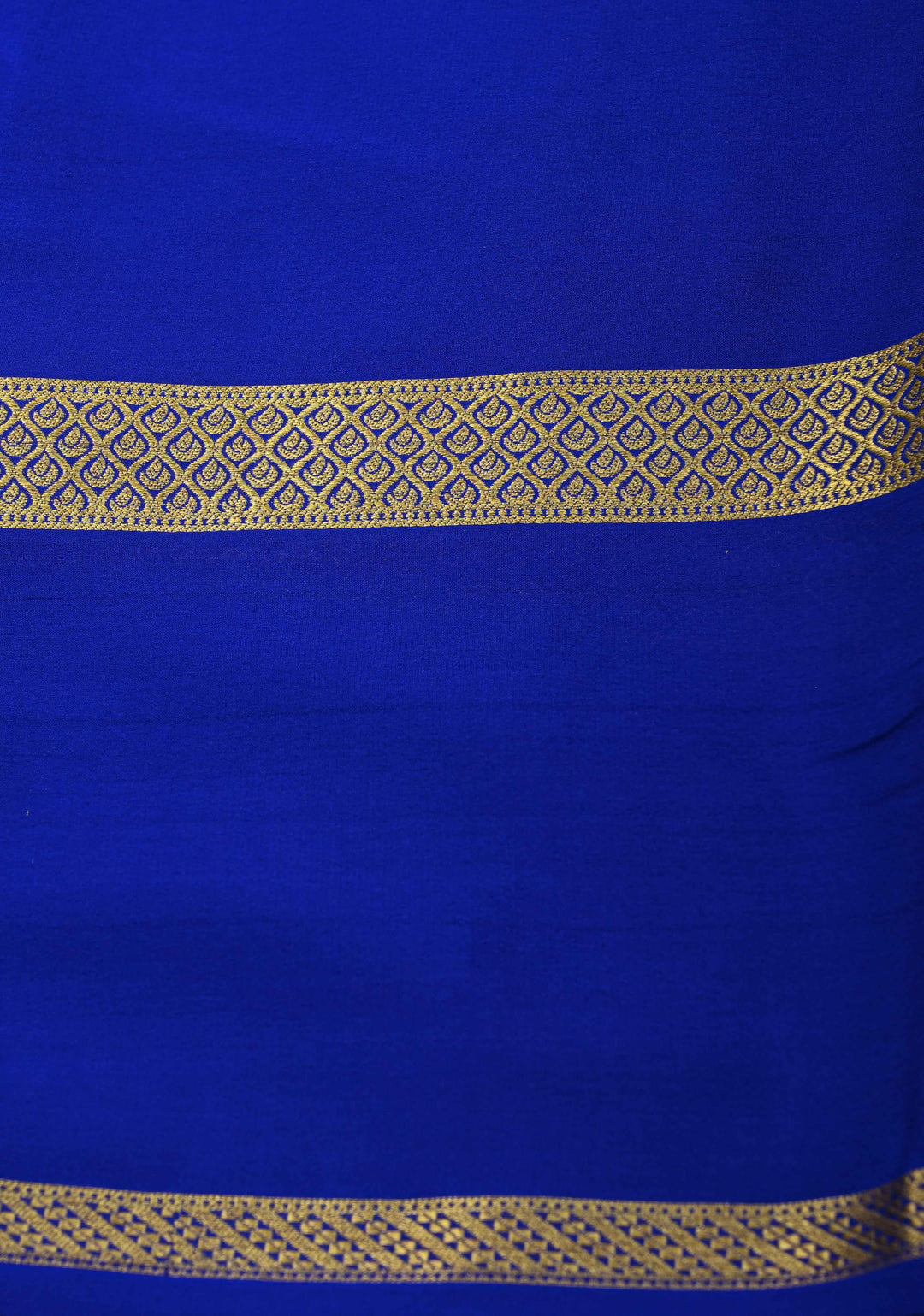 Moss Yellow Mysore Silk Saree with Podi-Kattam Zari Checks and Rettaipet Contrast Border in KSIC Grade Thickness | SILK MARK CERTIFIED