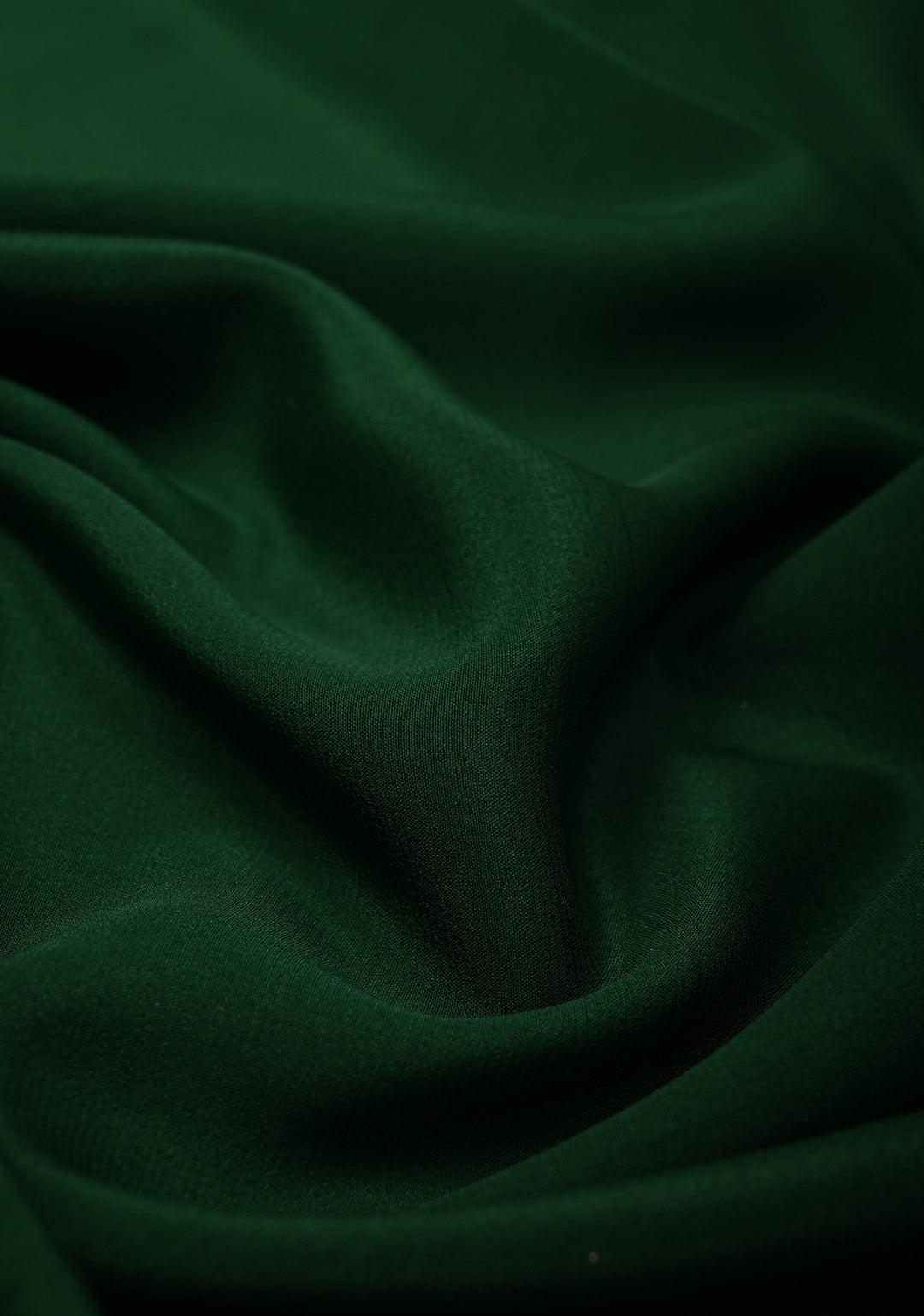 Dark Green Mysore Silk Saree with Zari borders in Ksic Grade thickness | SILK MARK CERTIFIED