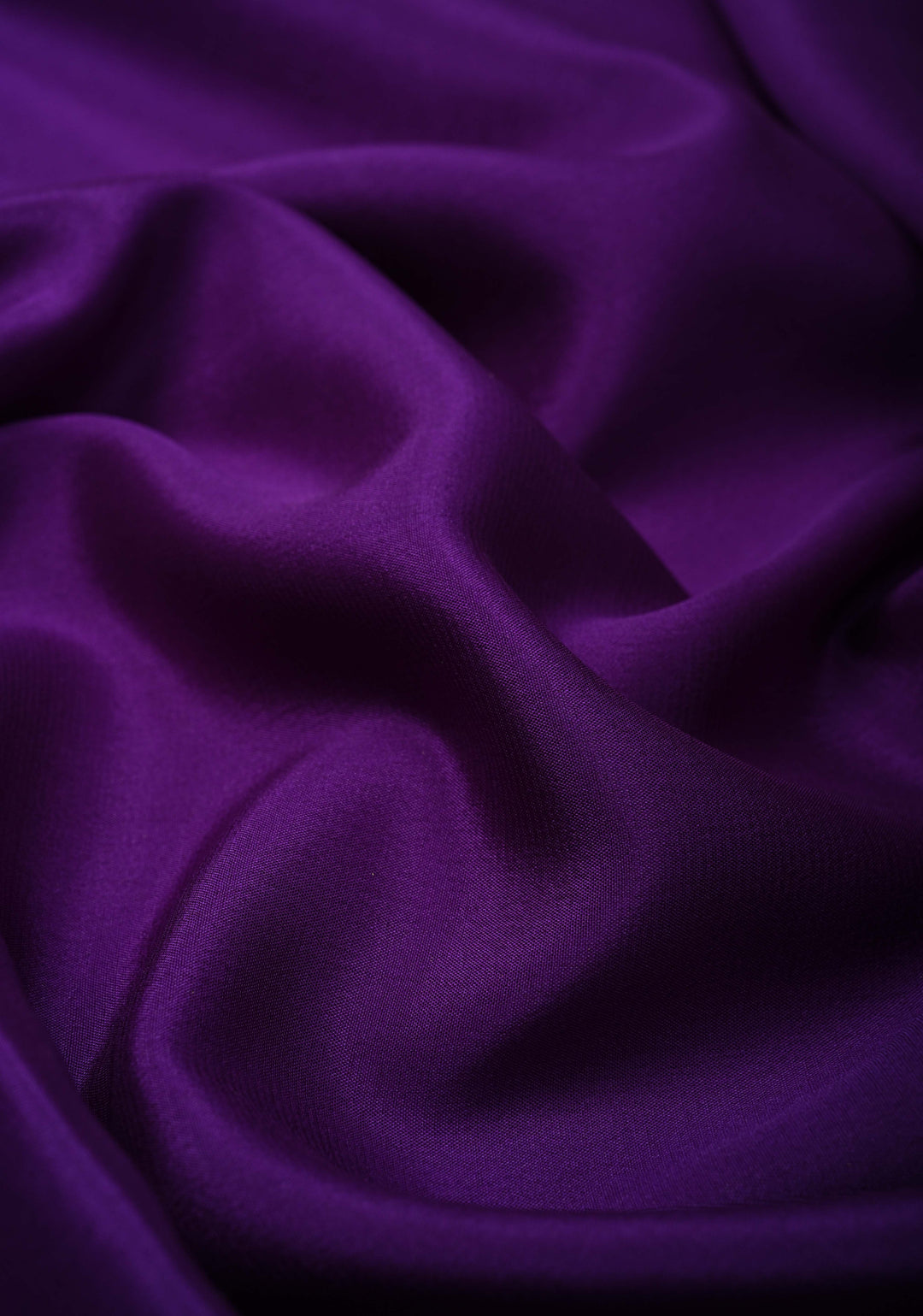 Purple Mysore Silk Saree with Zari borders in Ksic Grade thickness | SILK MARK CERTIFIED