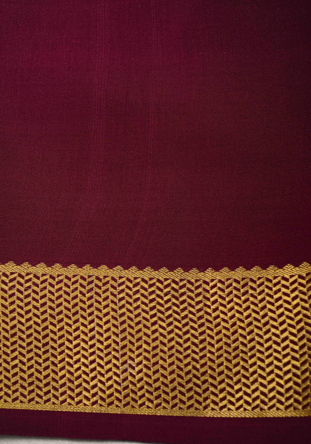 RoseMilk Mysore Silk Saree with Contrast Zari Borders in KSIC Grade Thickness | SILK MARK CERTIFIED