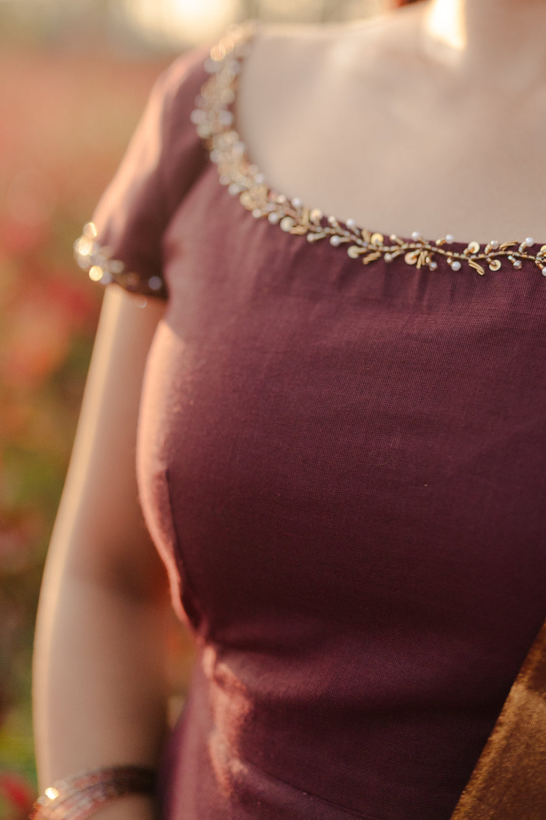 Poorva Anarkali & Dupatta – Festive Traditional Wear | South Indian Ethnic Wear Express | SHOBITAM