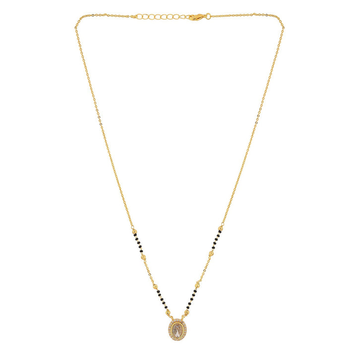 Gold Essentials Kavya American Diamond Mangalsutra | SGOBITAM