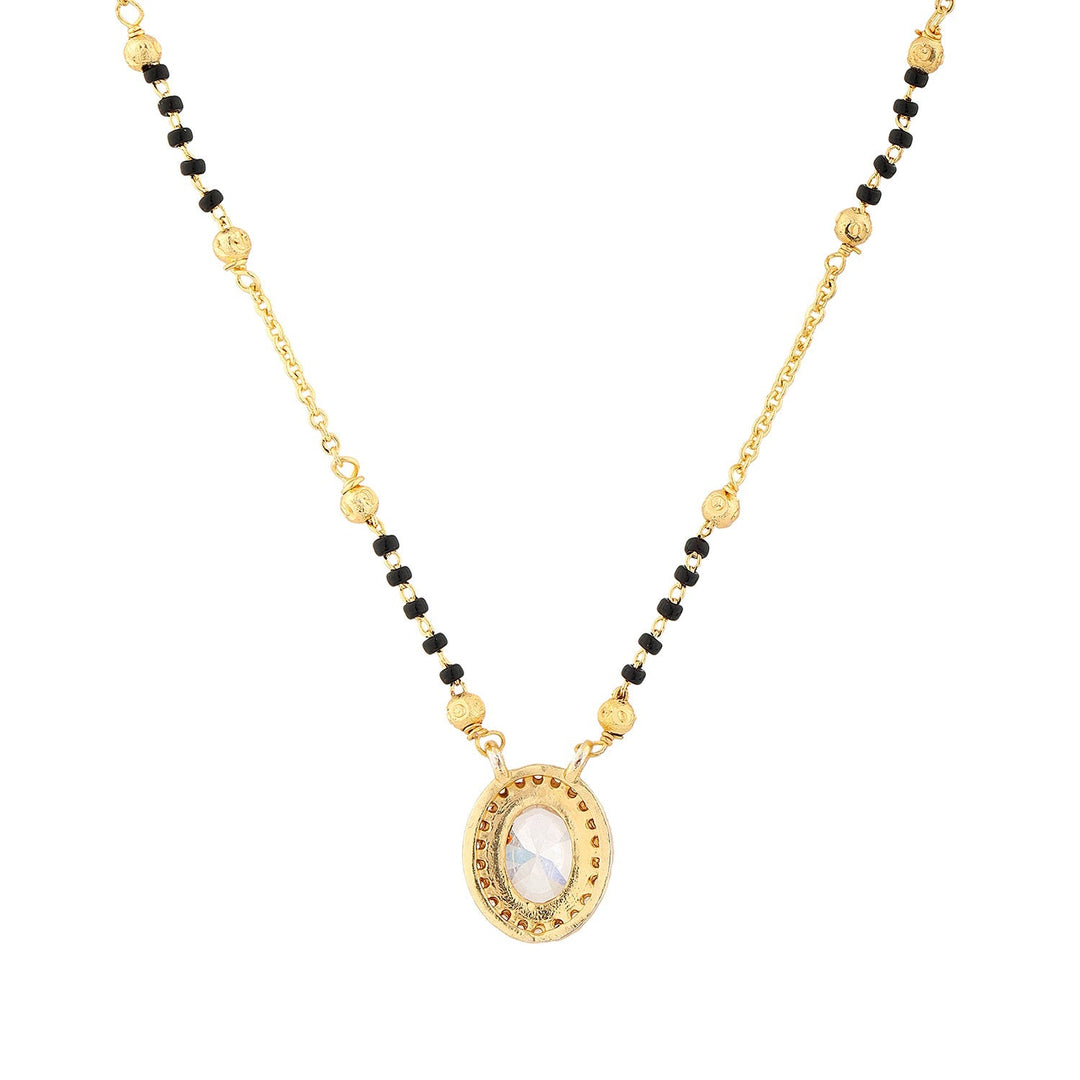 Gold Essentials Kavya American Diamond Mangalsutra | SGOBITAM