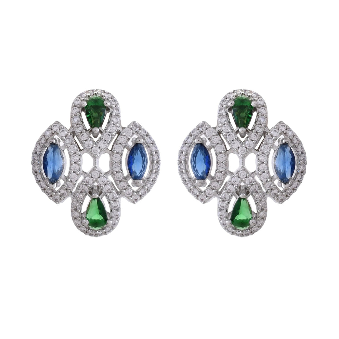 Starlight Aurora Choker Necklace Set | SHOBITAM