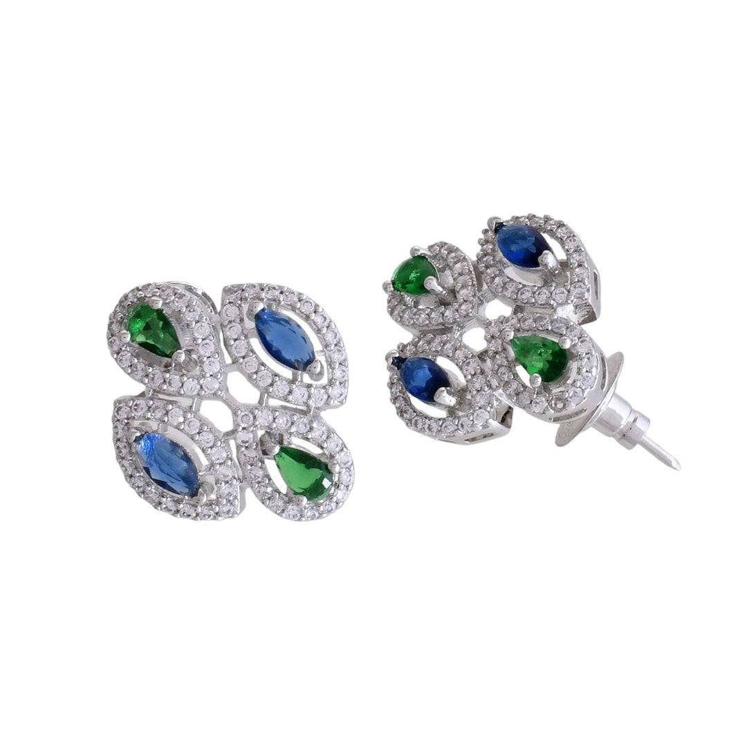 Starlight Aurora Choker Necklace Set | SHOBITAM