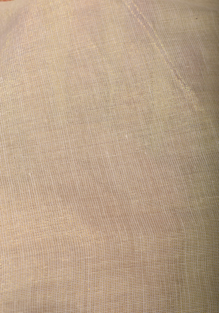 New Year Special Saree : Kerala Tissue Cotton Saree with Bells theme embroidered motifs