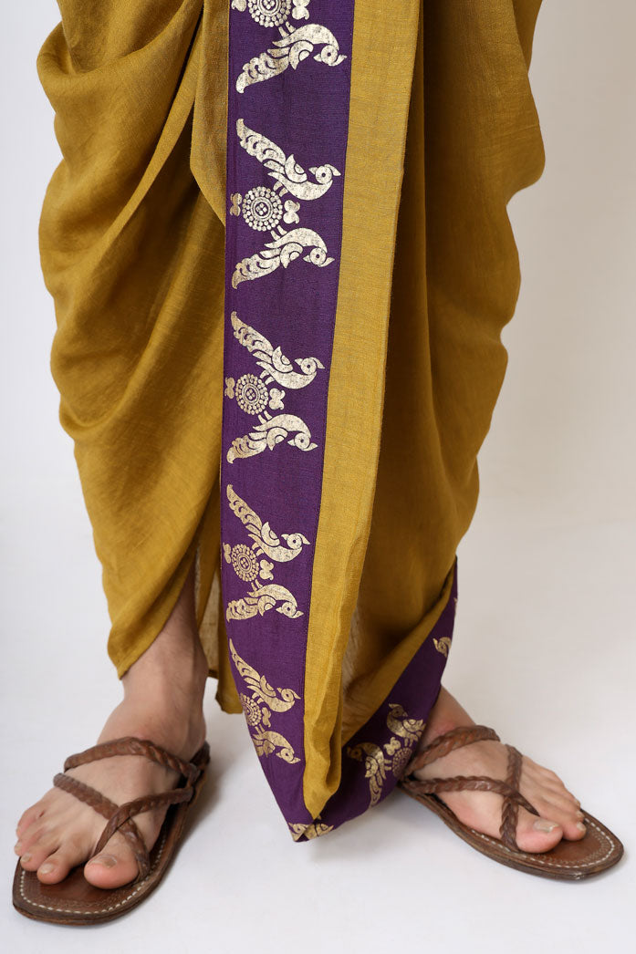 SMRITI OLIVE DOHTI + KURTA SET | SHOBITAM