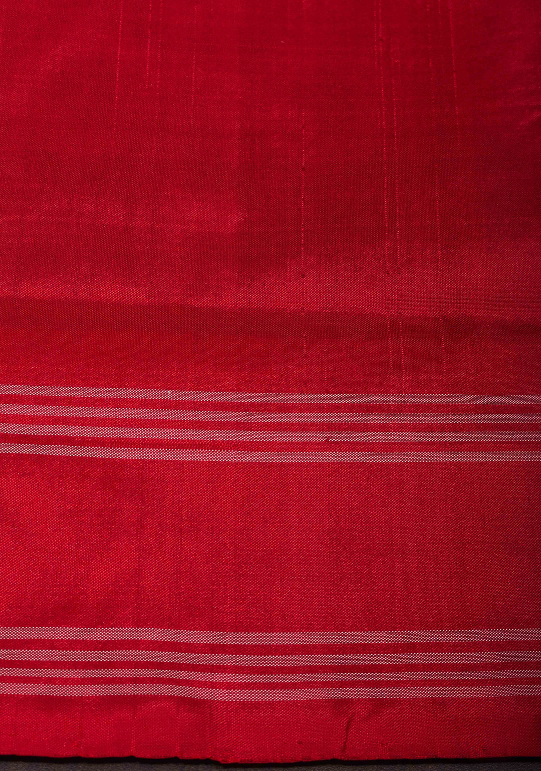 Exquisite Half-Border Ikat Silk Saree with Chennai Checks and Ikat Panel Border| SILK MARK CERTIFIED