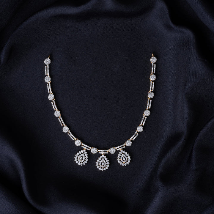 92.5 Silver, Gold Plated Solstice Shine Short Necklace